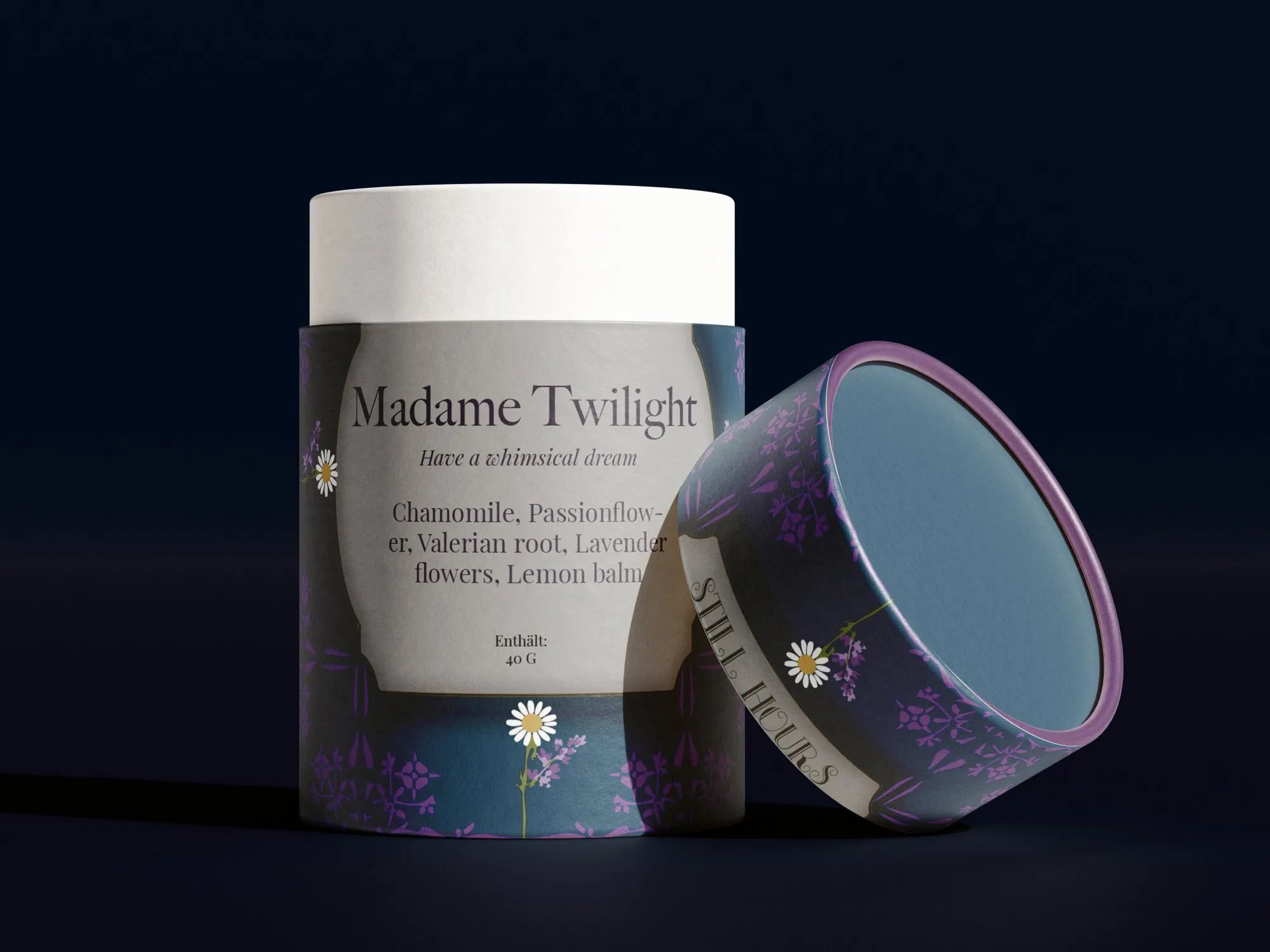 Madame Twilight tube mockup